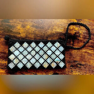 Mad by design | abalone shell wristlet​